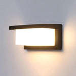 Elegante LED Außenleuchte für Wandmontage