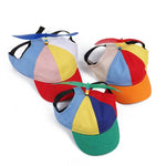 Adjustable Pet Hat with Toy Propeller