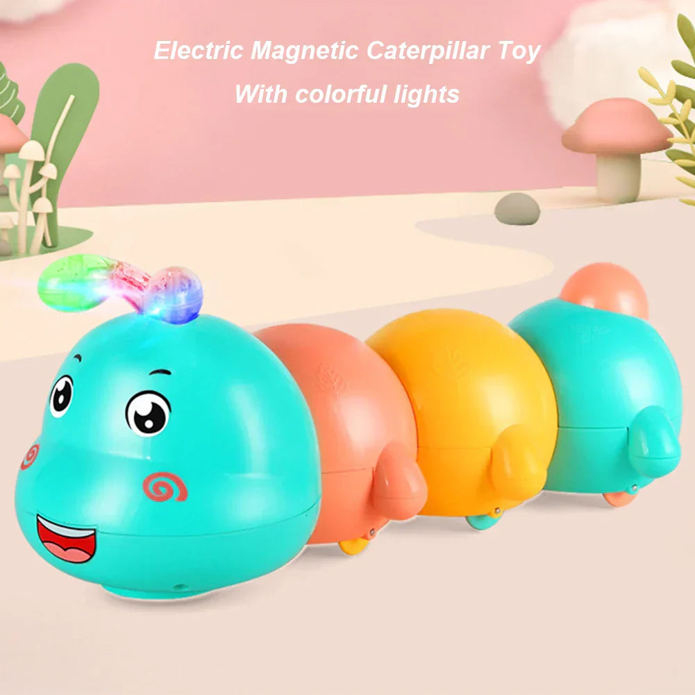 Interactive Toy with Light and Movement – Crawling Caterpillar