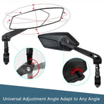 2er Set Fahrradlenker Spiegel mit 360-Grad Drehung