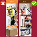 Toy cash register with touchscreen and scanner for home use