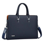 High-Quality Leather Laptop Shoulder Bag for 14- to 15-inch Laptops
