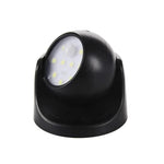 Intelligente LED-Sicherheitsleuchte mit 360° drehbarem Kopf
