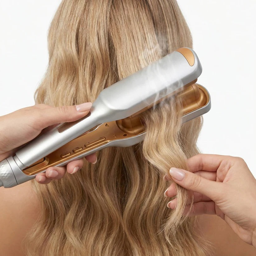 25mm Double Barrel Hair Crimper with 5 Temperature Settings