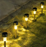 Solar-Powered LED String Lights for Garden and Outdoor Use, Set of 10