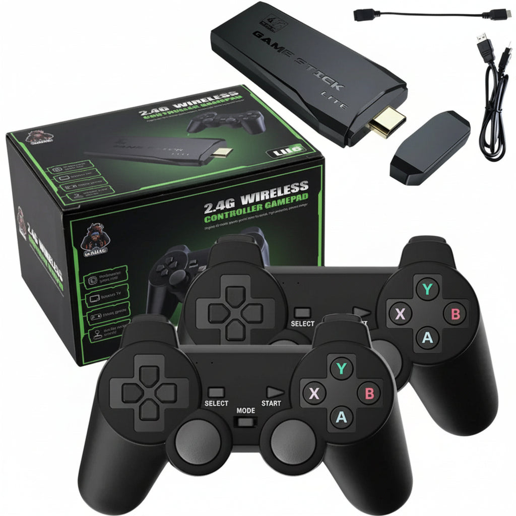 Games console for TV with HDMI connection and over 20,000 games