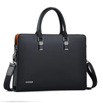 High-Quality Leather Laptop Shoulder Bag for 14- to 15-inch Laptops