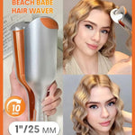 25mm Doppelzylinder-Haarglätter mit 5 Temperaturstufen