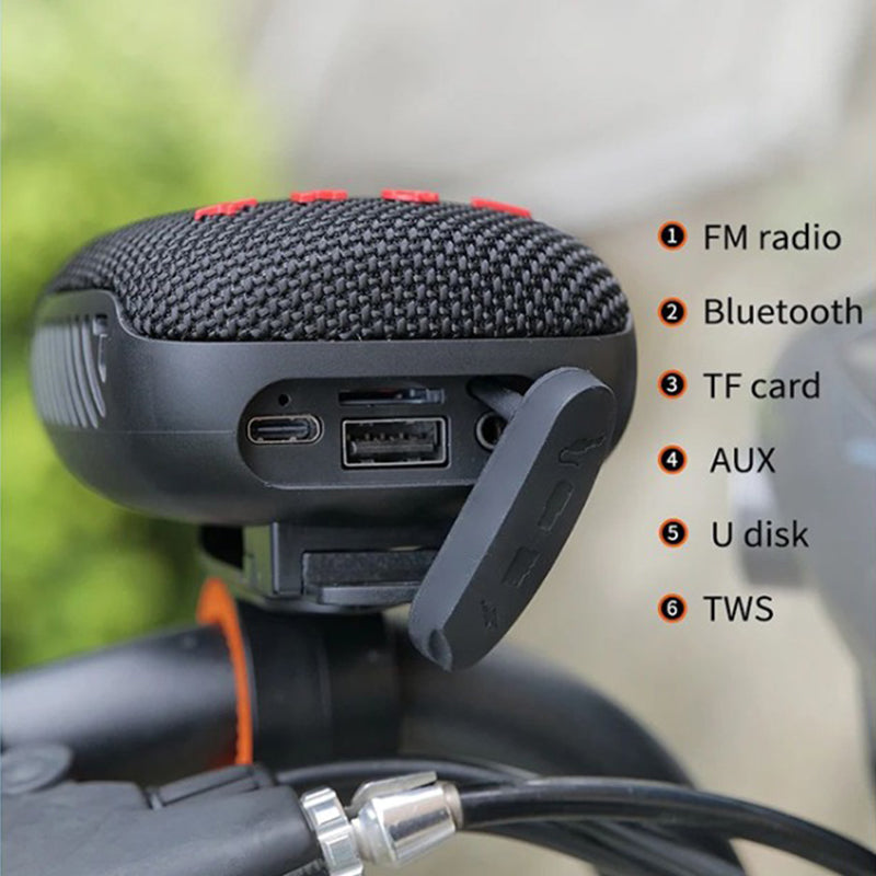 Portable Bluetooth Speaker for Bikes – Clear Sound and Hands-Free Calling