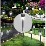 Solar-Powered LED String Lights for Garden and Outdoor Use, Set of 10