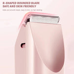 Frauen Körpertrimmer mit Dual-Kopf und IPX7 wasserdichtem Design