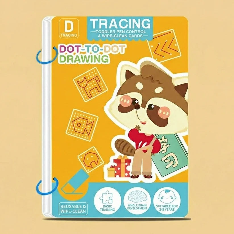 Reusable Writing Practice Book for Preschoolers