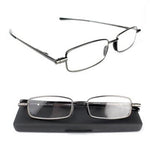 Compact Folding Reading Glasses for Men and Women
