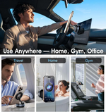 Kompakte Magnetische Handyhalterung für Autos mit 360° Drehfunktion