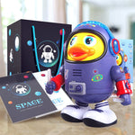 Interactive Space Toy with Music & Lights – Luminous Dancing Duck