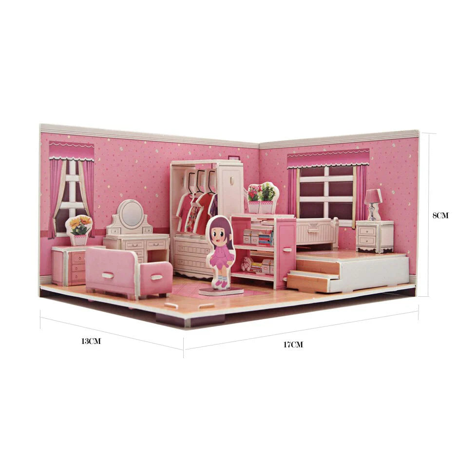 Dream House 3D Puzzle – Creative Play and Design Set