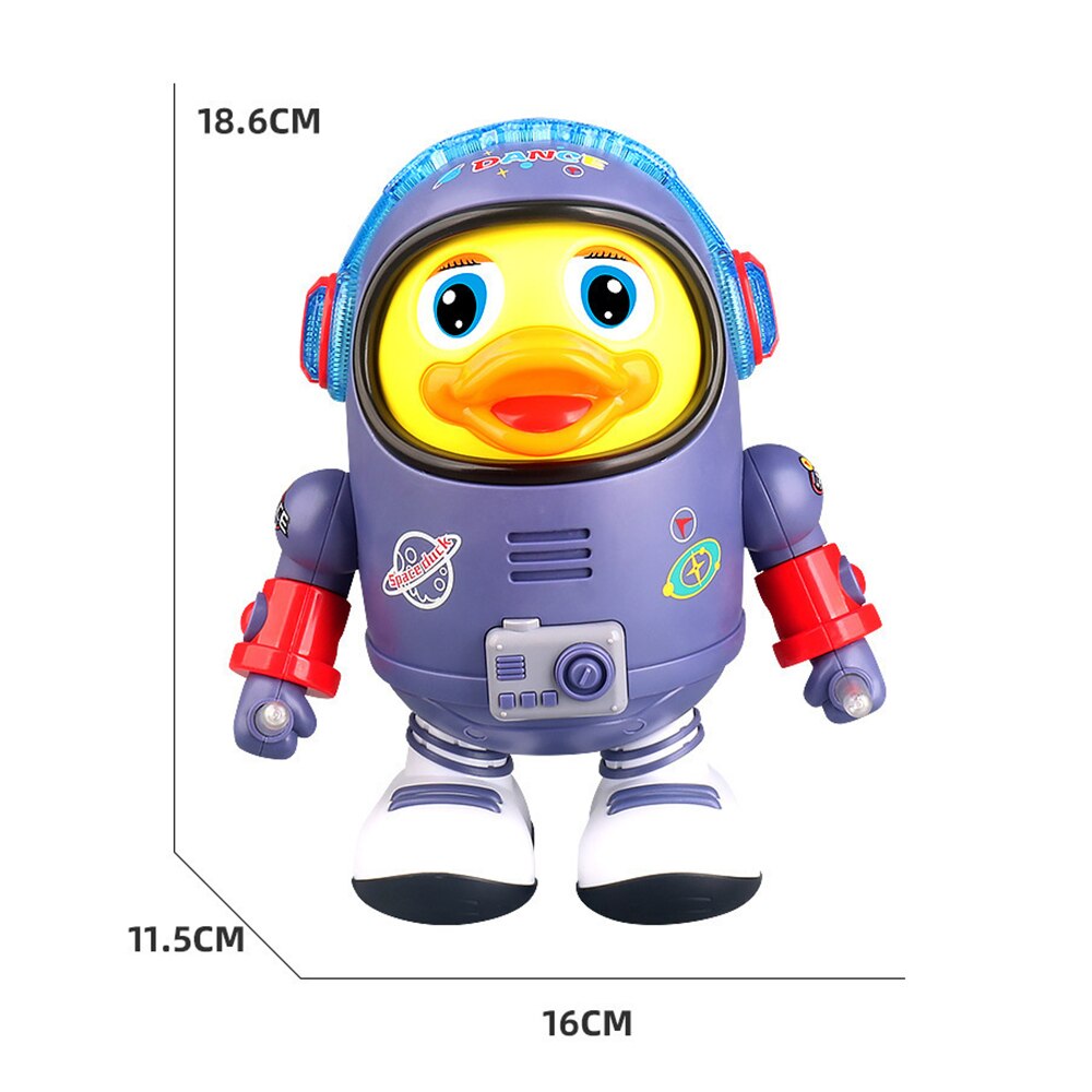 Interactive Space Toy with Music & Lights – Luminous Dancing Duck