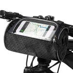 Waterproof Bike Bag with Phone Window – Adjustable Handlebar Bag