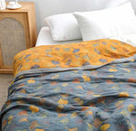 Natural Elegance: Ginkgo Bedspread for Your Home
