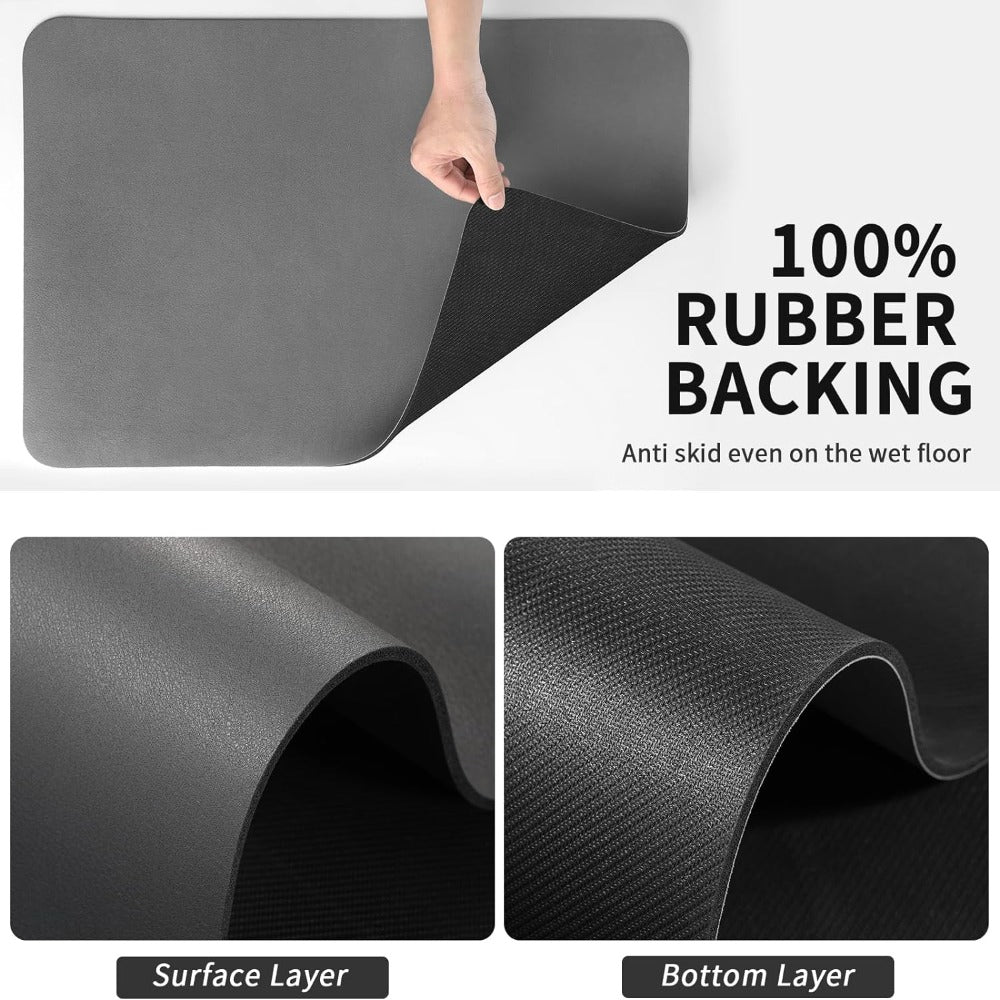 Ultra-Fast Dish Drying Mat for Kitchen | High Water Absorption