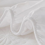 Waterproof Mattress Protector - Soft, adaptable bed cover with TPU layer for protection against liquids, sweat, and dust