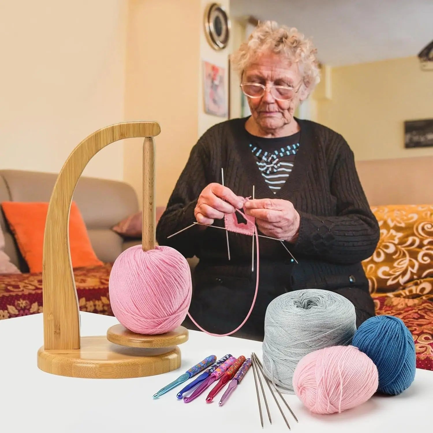 Yarn winder – Knot-free knitting pleasure