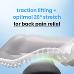 RelaxoTech | Back Massager with Heat & Vibration – 3-in-1 Therapy for Back Pain