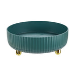 Practical 360° Rotating Storage Tray – Robust Organizer for Home & Kitchen