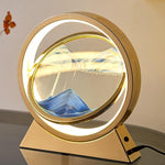 Fascinierende Sandkunst LED Tischlampe – Beruhigende Beleuchtung für Zuhause und Büro