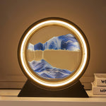 Fascinierende Sandkunst LED Tischlampe – Beruhigende Beleuchtung für Zuhause und Büro