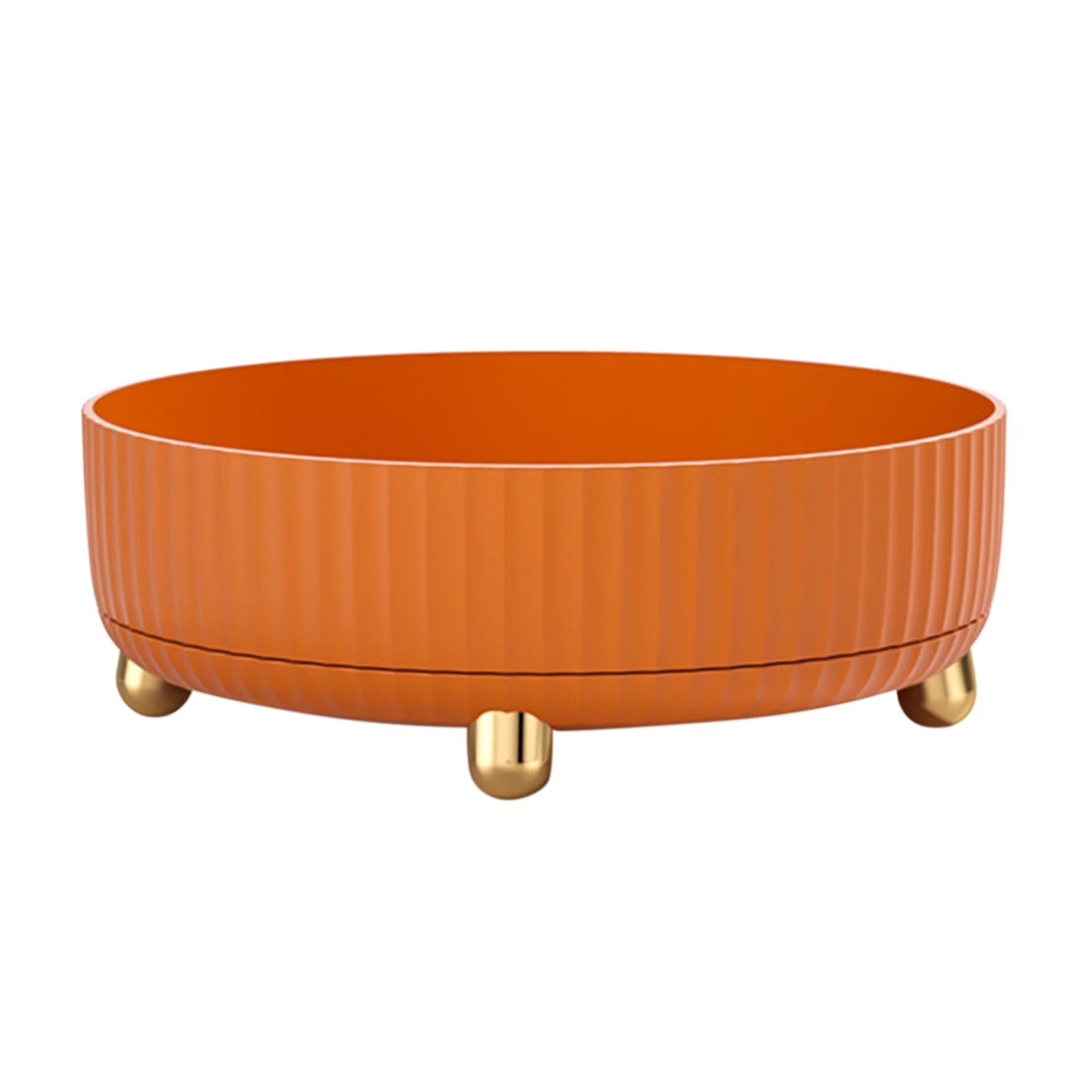 Practical 360° Rotating Storage Tray – Robust Organizer for Home & Kitchen