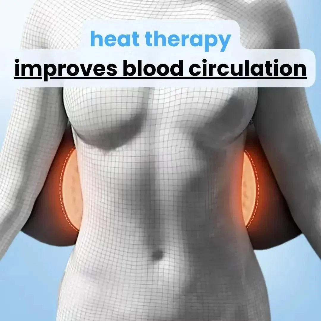 RelaxoTech | Back Massager with Heat & Vibration – 3-in-1 Therapy for Back Pain
