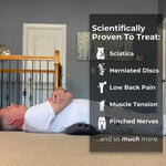 RelaxoTech | Back Massager with Heat & Vibration – 3-in-1 Therapy for Back Pain