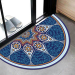 Stylish Semi-Circular Rug – Highly Absorbent and Easy to Care For