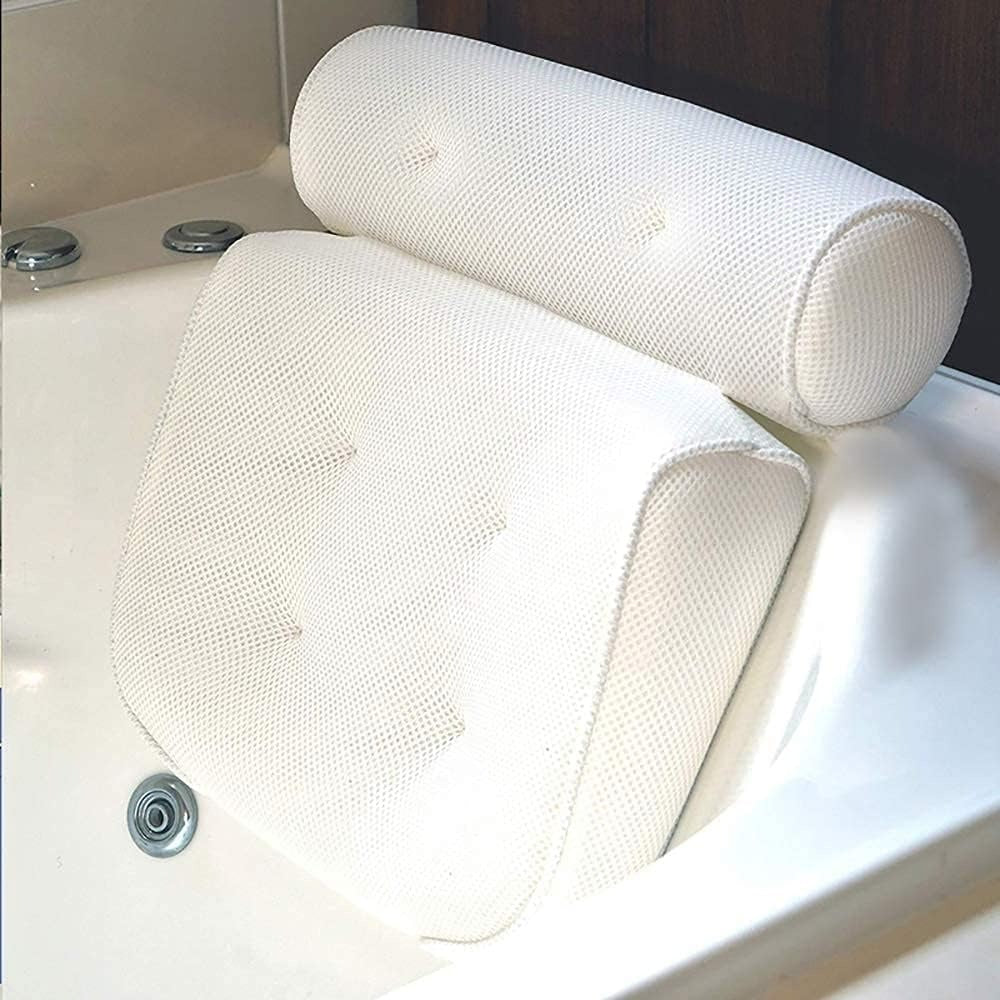 Comfortable Bath Pillow for Head and Neck – Breathable Support for Relaxing Moments