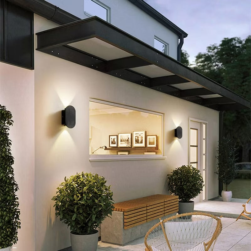 Wetterfeste LED Wandleuchte – Modernes Design für Innen und Außen