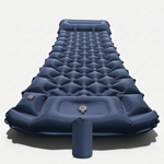 Inflatable Sleeping Pad for Camping with Integrated Pump