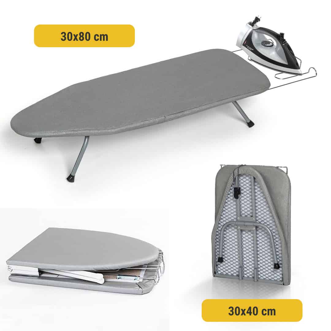 Compact Tabletop Ironing Board – Portable and Foldable