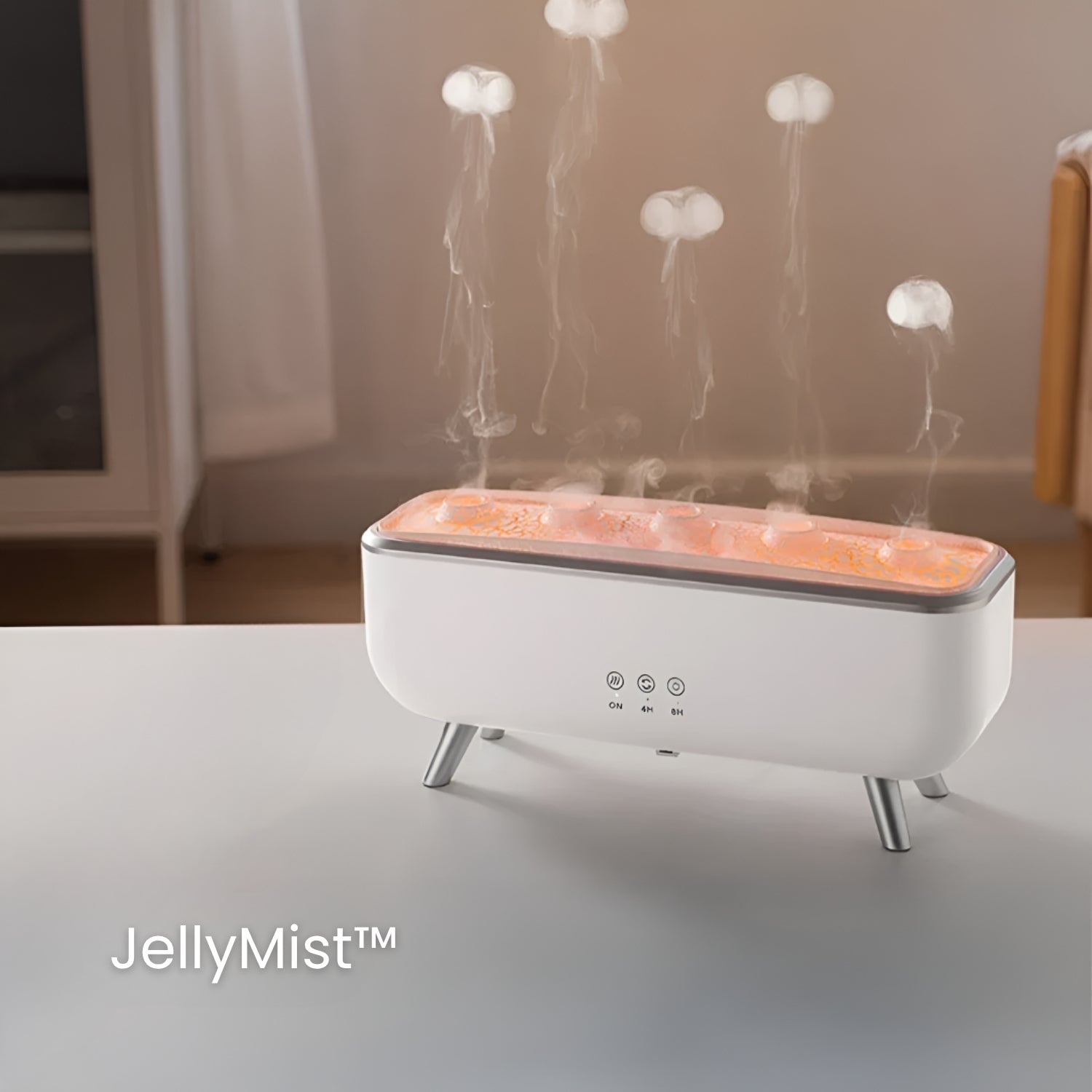 LED Aromadiffuser JellyMist – Entspannung durch Licht und Duft
