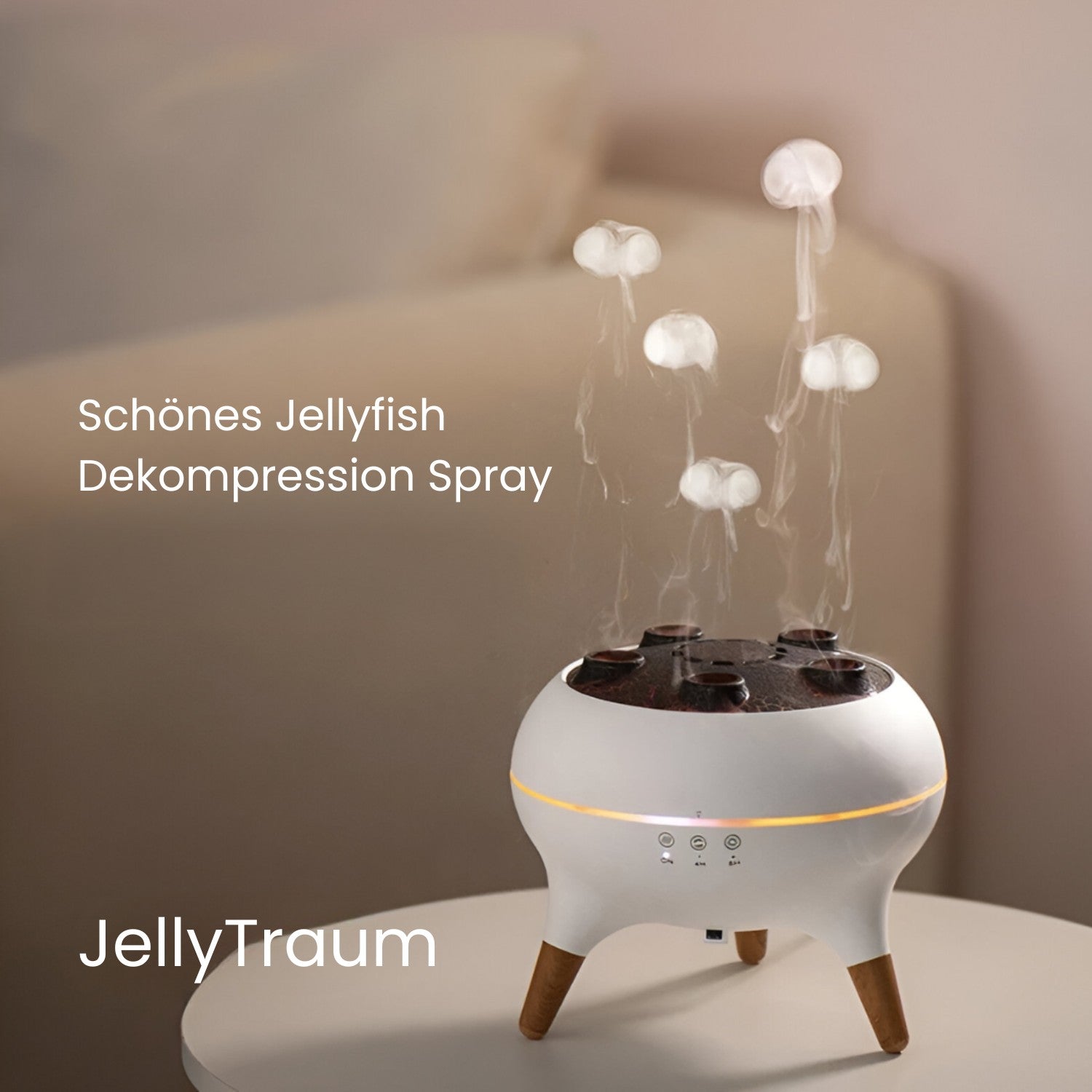 Aromatherapy Diffuser with LED & Timer: JellyDream for a Cozy Atmosphere