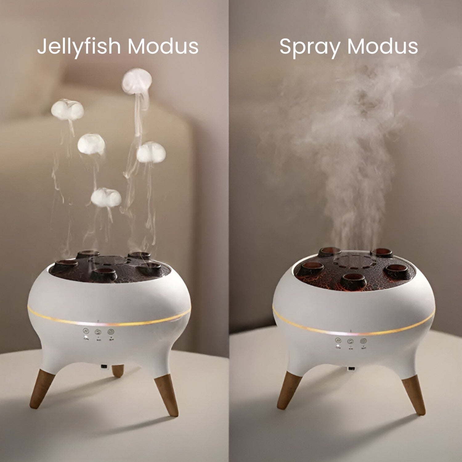 Aromatherapy Diffuser with LED & Timer: JellyDream for a Cozy Atmosphere
