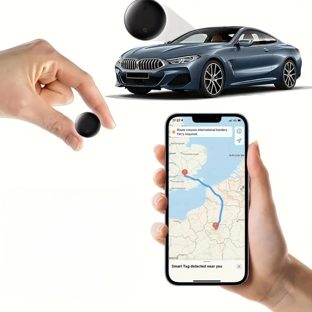Smart GPS Key and Pet Tracker with iOS Find Function