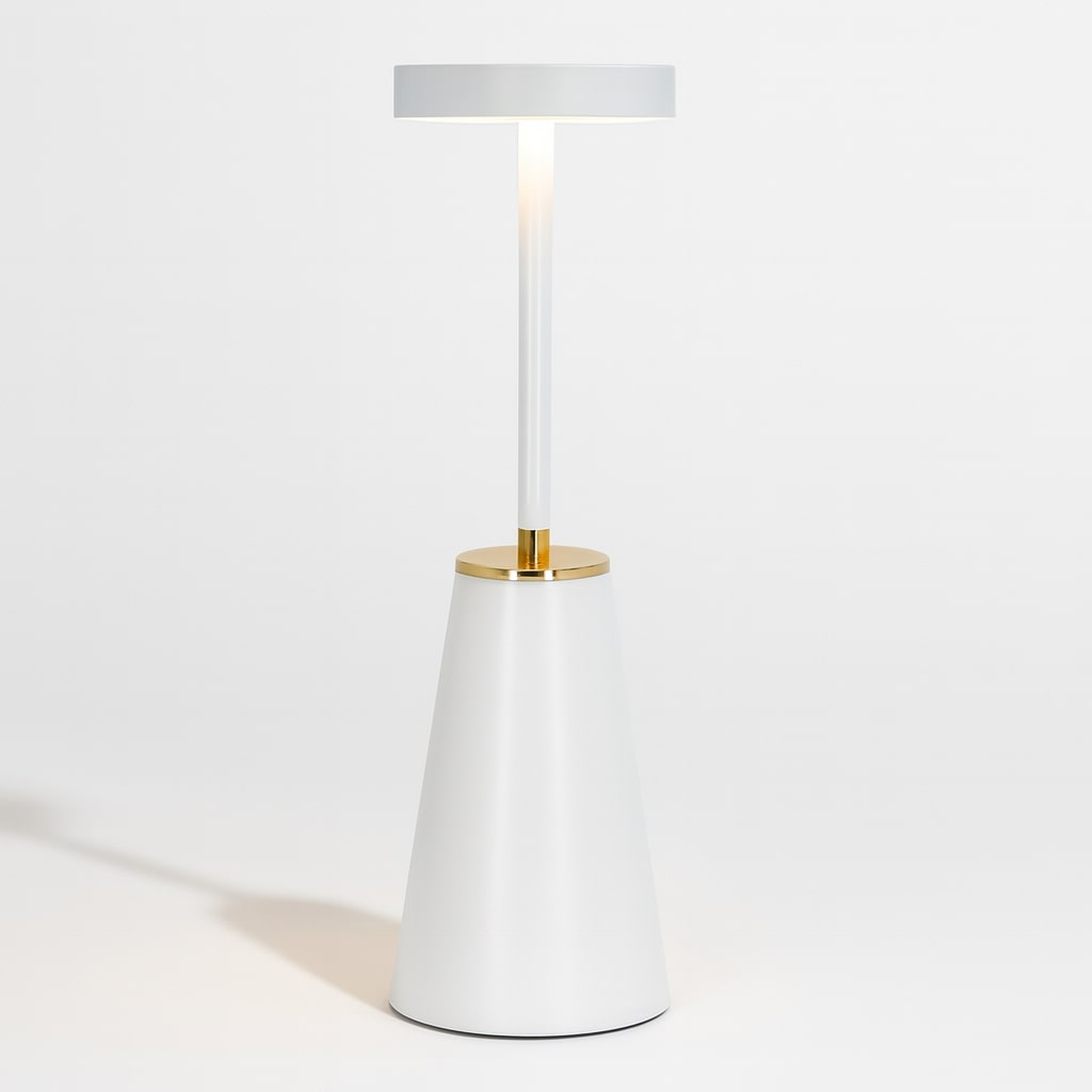 Elegante kabellose Tischlampe mit Touch-Dimmer für jede Umgebung