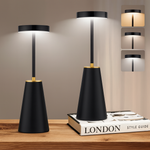 Elegante kabellose Tischlampe mit Touch-Dimmer für jede Umgebung