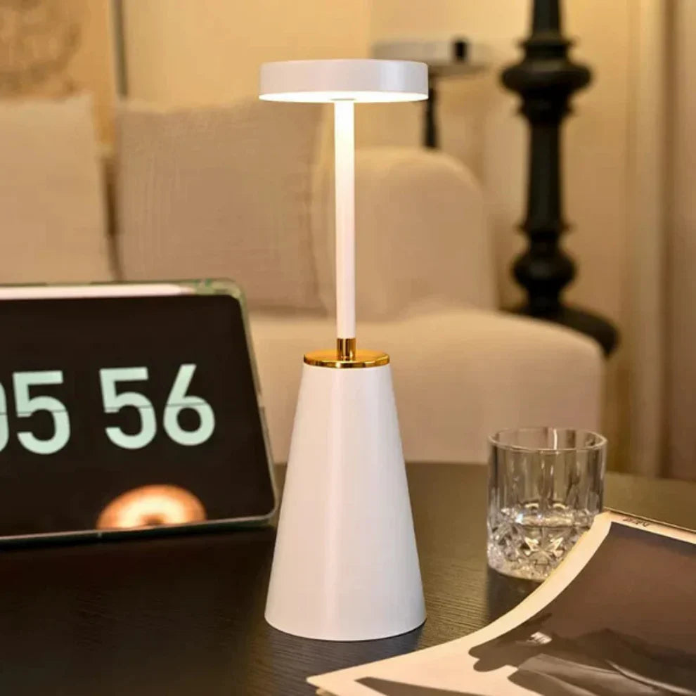 Elegante kabellose Tischlampe mit Touch-Dimmer für jede Umgebung
