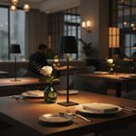 Moderne kabellose Tischlampe für stilvolles Ambiente