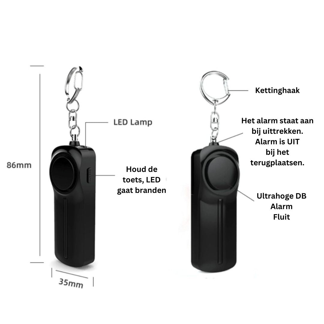 Notfallalarm | Tragbarer Schutz für deine Sicherheit