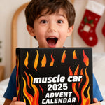 24-Car Advent Calendar for Christmas - Kids' Vehicle Set