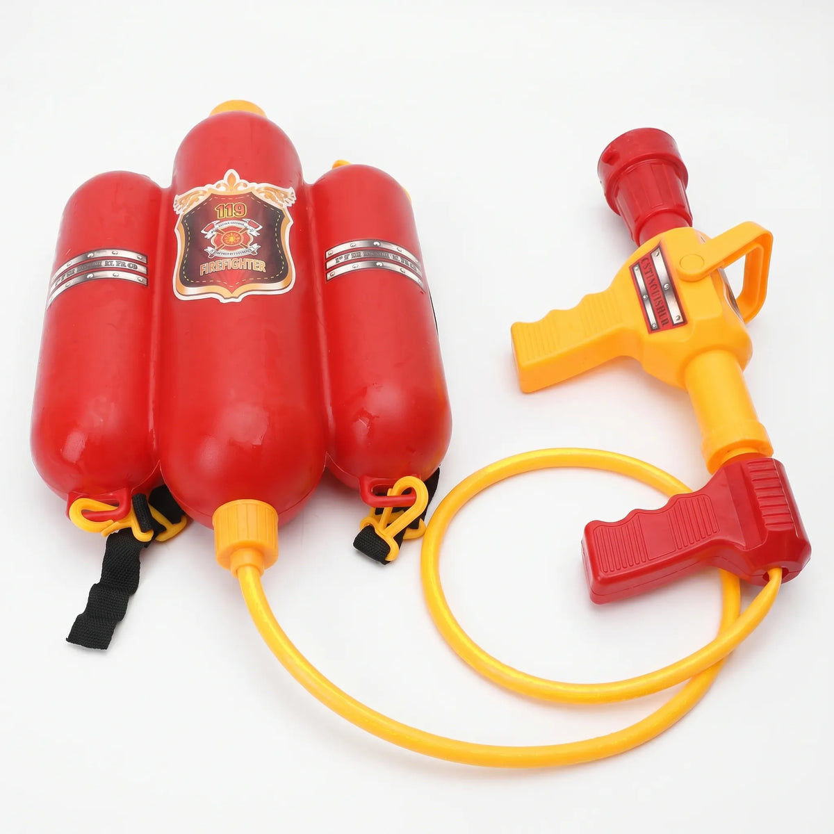 Water Blaster Toy Backpack for Kids – Firefighter Theme