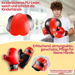 Junior Boxing Set – Adjustable Punch Pads with Gloves for Kids